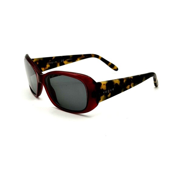 Vogue VO‎ 2606-S Red/Tortoise Sunglasses 194711 55-15 135 2N FRAMES ONLY - Picture 1 of 9